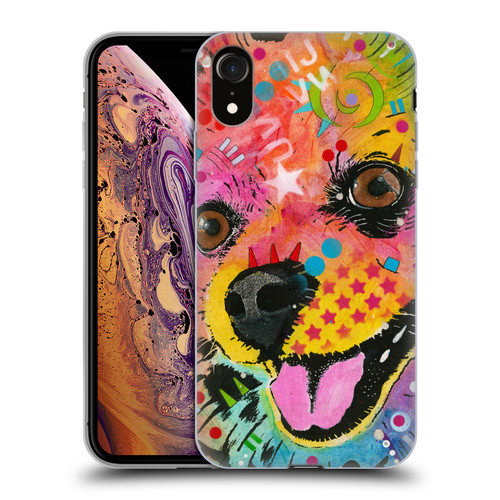 Dean Russo Dogs Pomeranian Soft Gel Case for Apple iPhone XR