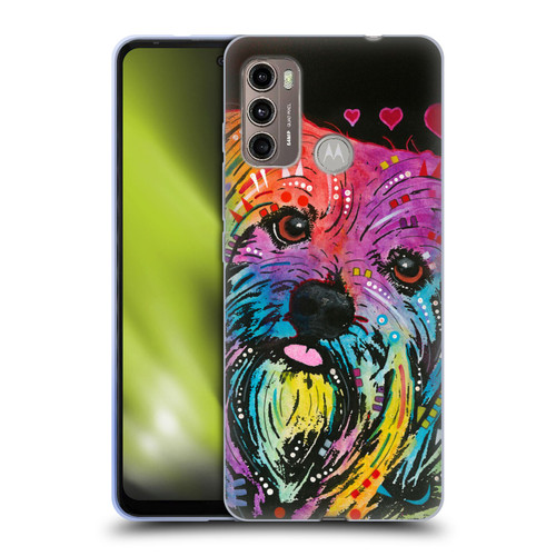 Dean Russo Dogs Yorkie Soft Gel Case for Motorola Moto G60 / Moto G40 Fusion