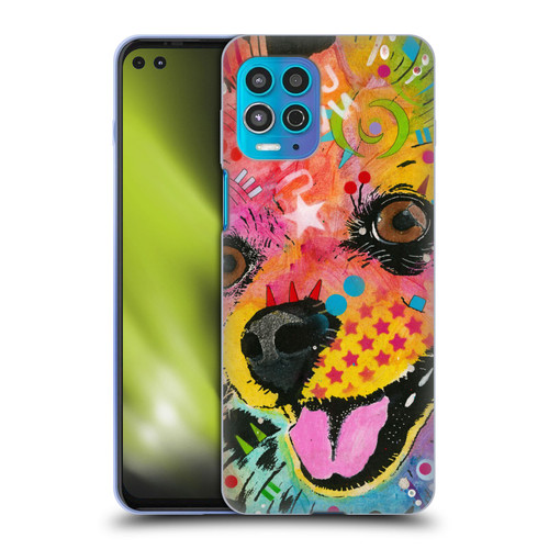 Dean Russo Dogs Pomeranian Soft Gel Case for Motorola Moto G100