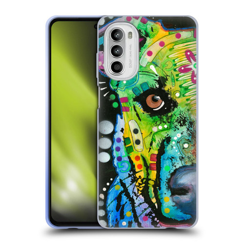 Dean Russo Dogs Bulldog Soft Gel Case for Motorola Moto G52