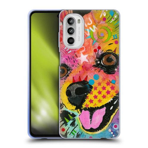 Dean Russo Dogs Pomeranian Soft Gel Case for Motorola Moto G52