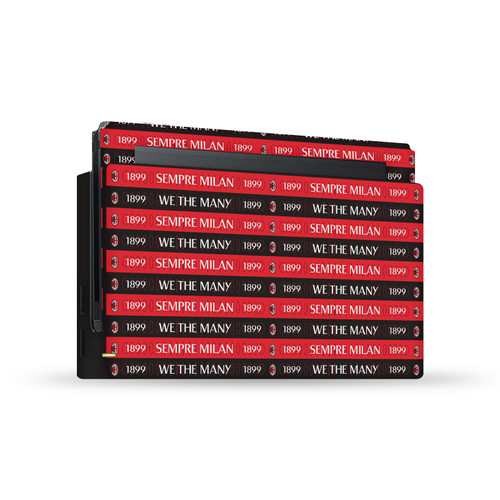 AC Milan Art Milan 1899 Vinyl Sticker Skin Decal Cover for Nintendo Switch Console & Dock