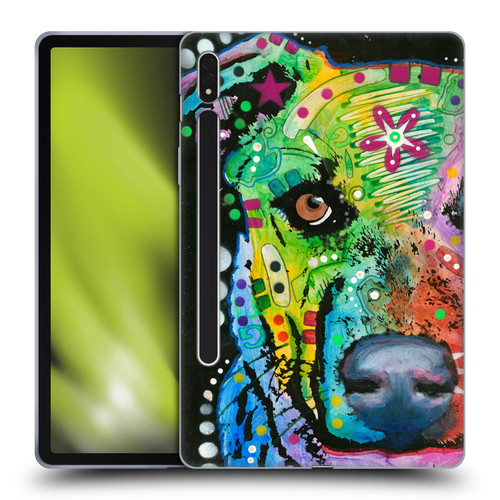 Dean Russo Dogs Bulldog Soft Gel Case for Samsung Galaxy Tab S8