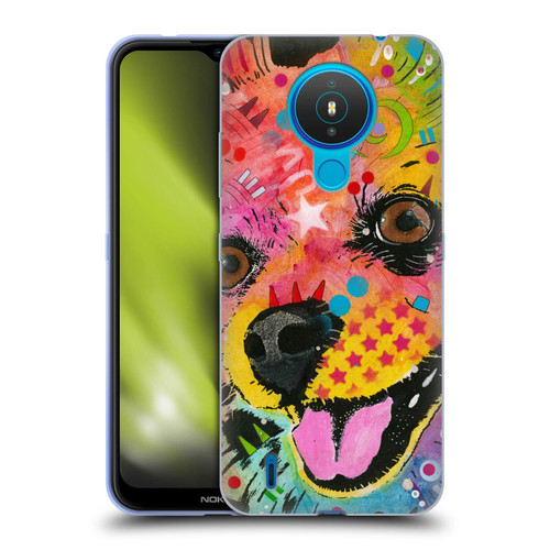 Dean Russo Dogs Pomeranian Soft Gel Case for Nokia 1.4