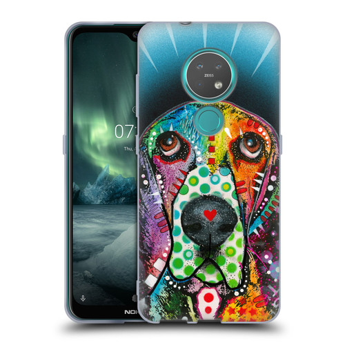 Dean Russo Dogs Hound Soft Gel Case for Nokia 6.2 / 7.2