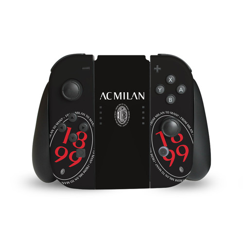 AC Milan Art 1899 Oversized Vinyl Sticker Skin Decal Cover for Nintendo Switch Joy Controller