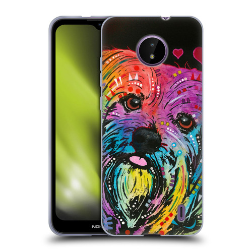 Dean Russo Dogs Yorkie Soft Gel Case for Nokia C10 / C20