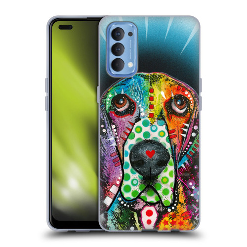 Dean Russo Dogs Hound Soft Gel Case for OPPO Reno 4 5G