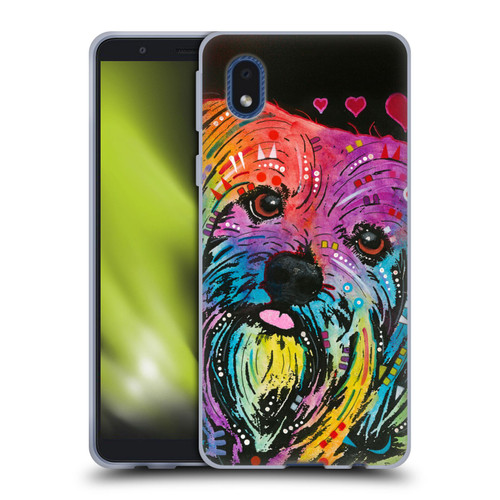 Dean Russo Dogs Yorkie Soft Gel Case for Samsung Galaxy A01 Core (2020)