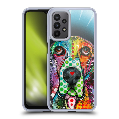 Dean Russo Dogs Hound Soft Gel Case for Samsung Galaxy A23 / 5G (2022)