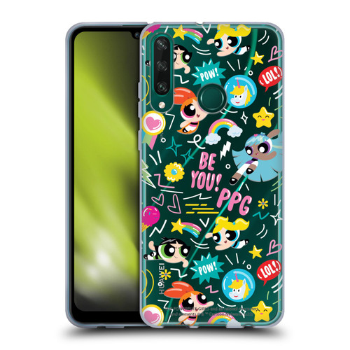 The Powerpuff Girls Graphics Icons Soft Gel Case for Huawei Y6p
