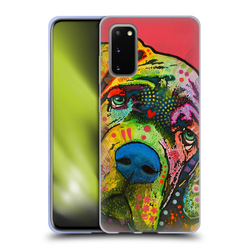 Dean Russo Dogs Mastiff Soft Gel Case for Samsung Galaxy S20 / S20 5G