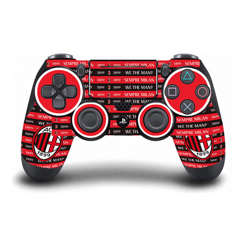 AC Milan Art Milan 1899 Vinyl Sticker Skin Decal Cover for Sony DualShock 4 Controller