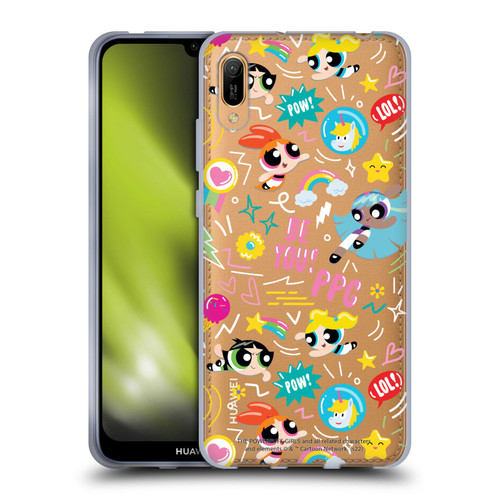 The Powerpuff Girls Graphics Icons Soft Gel Case for Huawei Y6 Pro (2019)