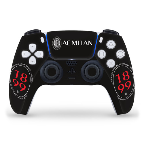 AC Milan Art 1899 Oversized Vinyl Sticker Skin Decal Cover for Sony PS5 Sony DualSense Controller