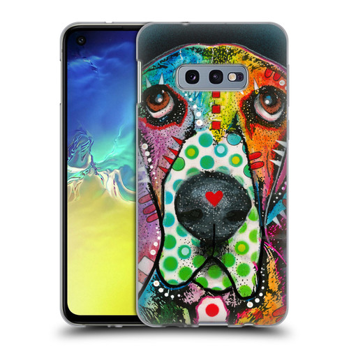 Dean Russo Dogs Hound Soft Gel Case for Samsung Galaxy S10e