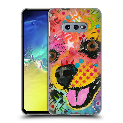 Dean Russo Dogs Pomeranian Soft Gel Case for Samsung Galaxy S10e