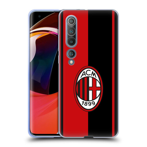 AC Milan Crest Red And Black Soft Gel Case for Xiaomi Mi 10 5G / Mi 10 Pro 5G
