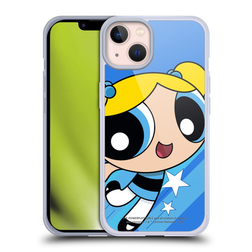 The Powerpuff Girls Graphics Bubbles Soft Gel Case for Apple iPhone 13