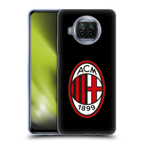 AC Milan Crest Full Colour Black Soft Gel Case for Xiaomi Mi 10T Lite 5G