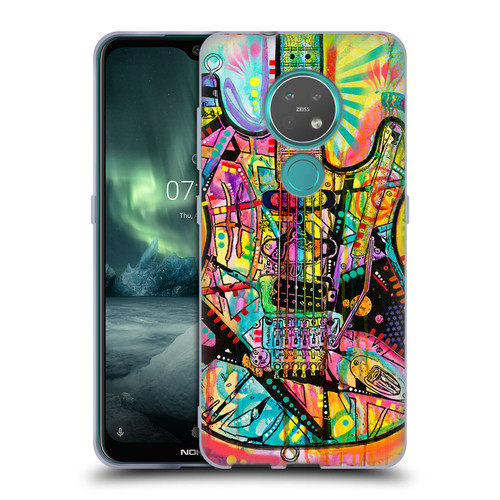 Dean Russo Pop Culture Guitar Soft Gel Case for Nokia 6.2 / 7.2