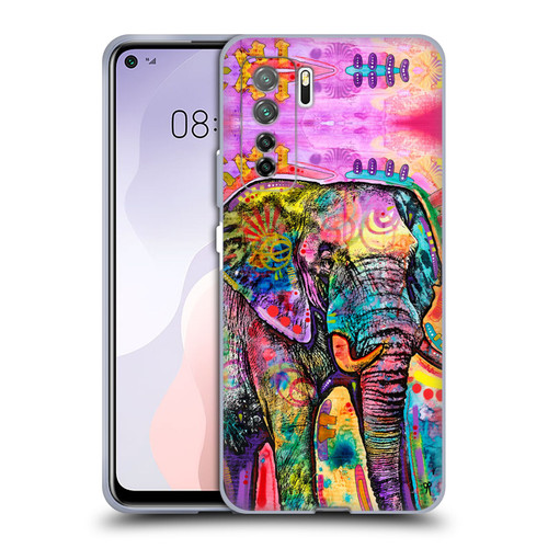 Dean Russo Wildlife 2 Elephant Soft Gel Case for Huawei Nova 7 SE/P40 Lite 5G