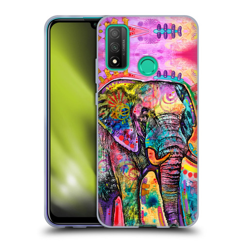 Dean Russo Wildlife 2 Elephant Soft Gel Case for Huawei P Smart (2020)