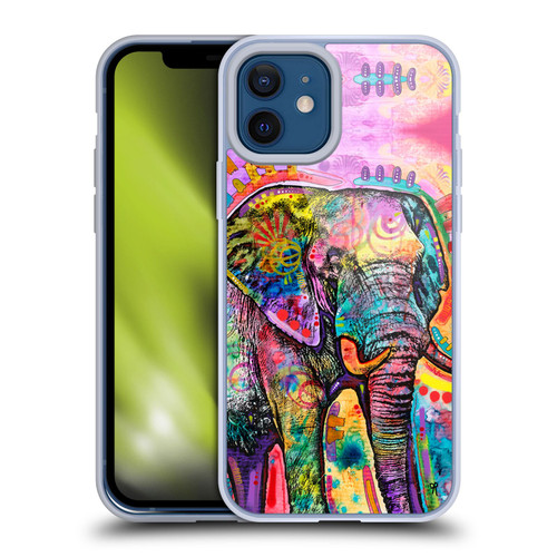 Dean Russo Wildlife 2 Elephant Soft Gel Case for Apple iPhone 12 / iPhone 12 Pro