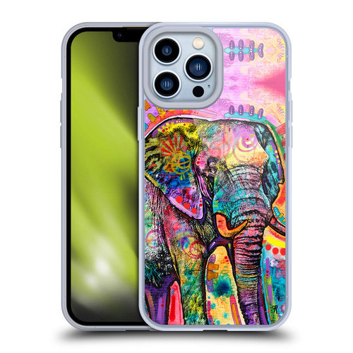 Dean Russo Wildlife 2 Elephant Soft Gel Case for Apple iPhone 13 Pro Max