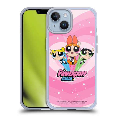 The Powerpuff Girls Graphics Group Soft Gel Case for Apple iPhone 14