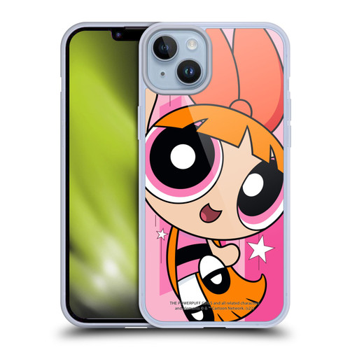 The Powerpuff Girls Graphics Blossom Soft Gel Case for Apple iPhone 14 Plus & MagSafe