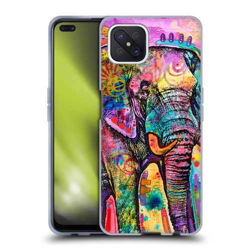 Dean Russo Wildlife 2 Elephant Soft Gel Case for OPPO Reno4 Z 5G