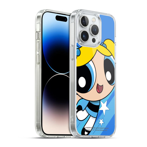 The Powerpuff Girls Graphics Bubbles Soft Gel Case for Apple iPhone 14 Pro Max & MagSafe