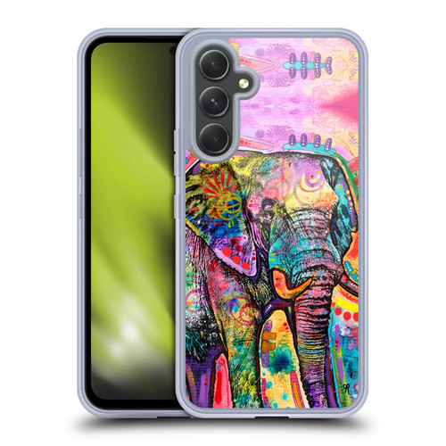 Dean Russo Wildlife 2 Elephant Soft Gel Case for Samsung Galaxy A54 5G