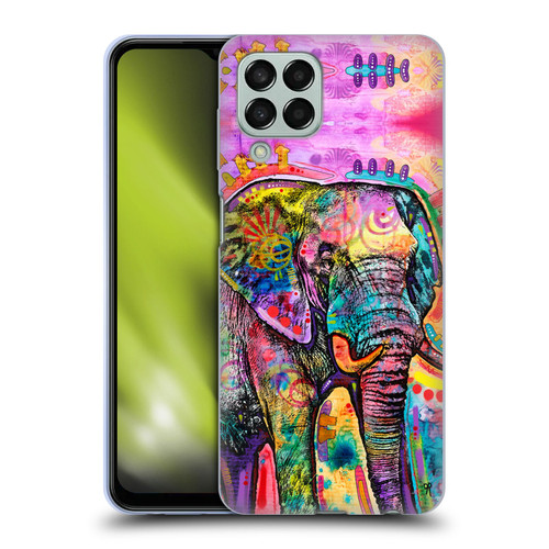 Dean Russo Wildlife 2 Elephant Soft Gel Case for Samsung Galaxy M33 (2022)