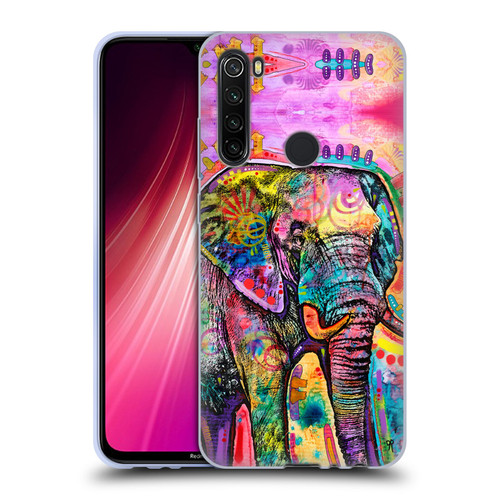 Dean Russo Wildlife 2 Elephant Soft Gel Case for Xiaomi Redmi Note 8T