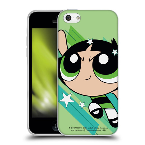 The Powerpuff Girls Graphics Buttercup Soft Gel Case for Apple iPhone 5c