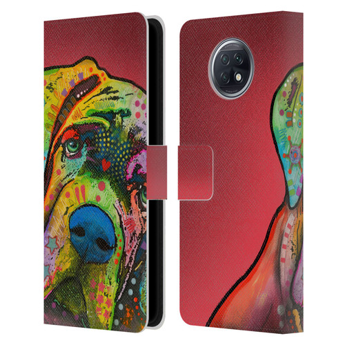 Dean Russo Dogs Mastiff Leather Book Wallet Case Cover For Xiaomi Redmi Note 9T 5G