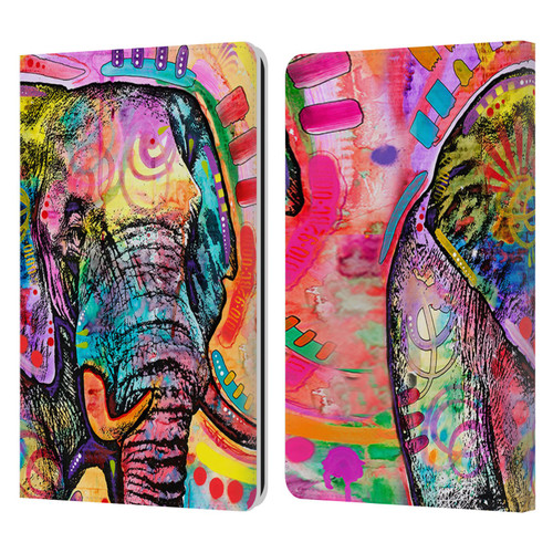 Dean Russo Wildlife 2 Elephant Leather Book Wallet Case Cover For Amazon Kindle Paperwhite 1 / 2 / 3