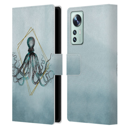 LebensArt Beings Octopus Leather Book Wallet Case Cover For Xiaomi 12