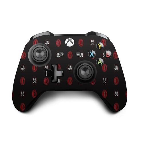 AC Milan Art Pattern Logo Vinyl Sticker Skin Decal Cover for Microsoft Xbox One S / X Controller