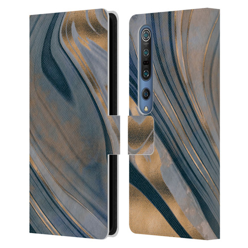 LebensArt Mineral Marble Gemstone Leather Book Wallet Case Cover For Xiaomi Mi 10 5G / Mi 10 Pro 5G