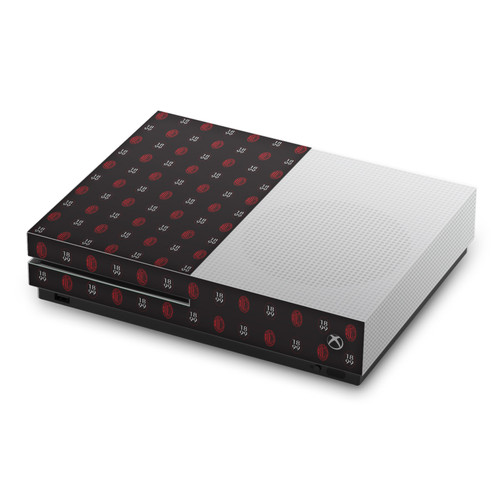 AC Milan Art Pattern Logo Vinyl Sticker Skin Decal Cover for Microsoft Xbox One S Console