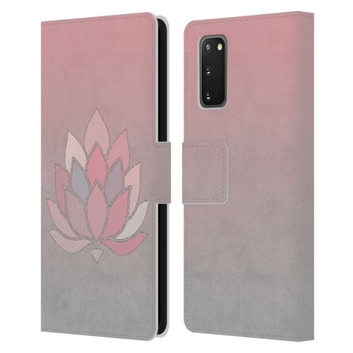 LebensArt Pastels Lotus Leather Book Wallet Case Cover For Samsung Galaxy S20 / S20 5G