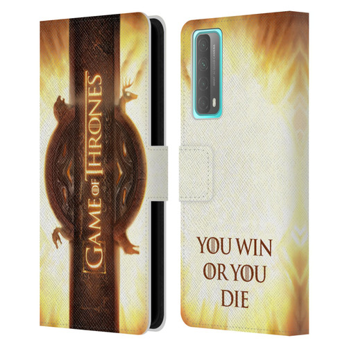 HBO Game of Thrones Key Art Opening Sequence Leather Book Wallet Case Cover For Huawei P Smart (2021)