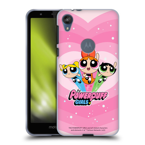 The Powerpuff Girls Graphics Group Soft Gel Case for Motorola Moto E6