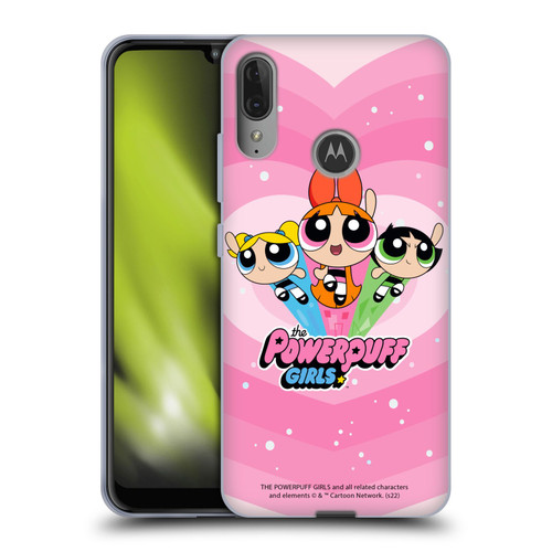 The Powerpuff Girls Graphics Group Soft Gel Case for Motorola Moto E6 Plus