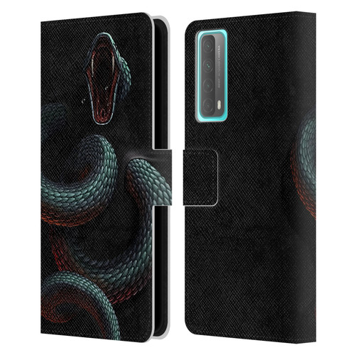 Christos Karapanos Horror 2 Serpent Within Leather Book Wallet Case Cover For Huawei P Smart (2021)