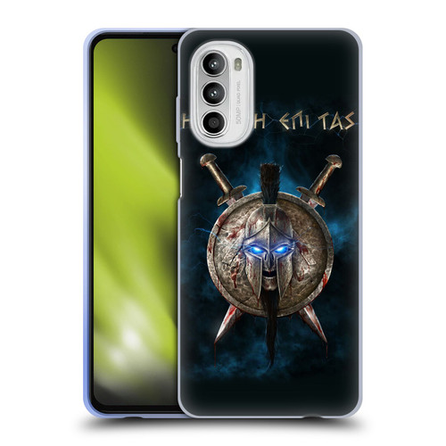 Christos Karapanos Horror 2 Spartan Soft Gel Case for Motorola Moto G52