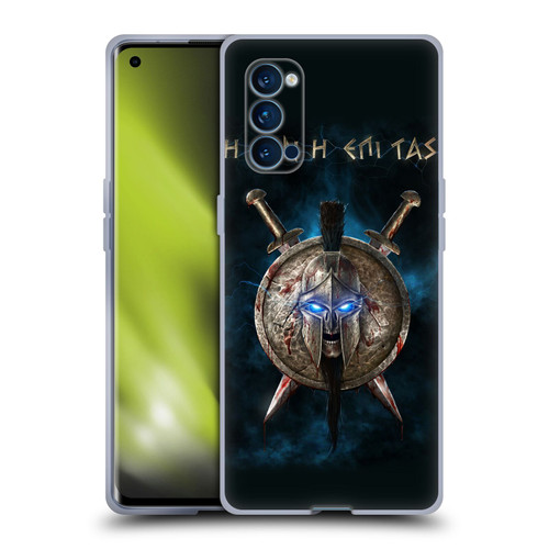 Christos Karapanos Horror 2 Spartan Soft Gel Case for OPPO Reno 4 Pro 5G